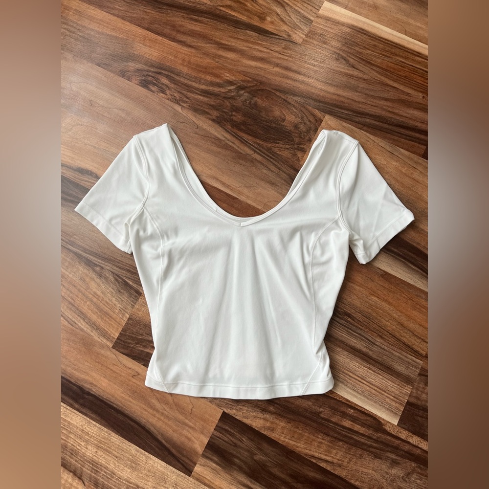 Lululemon Align tee white size 2